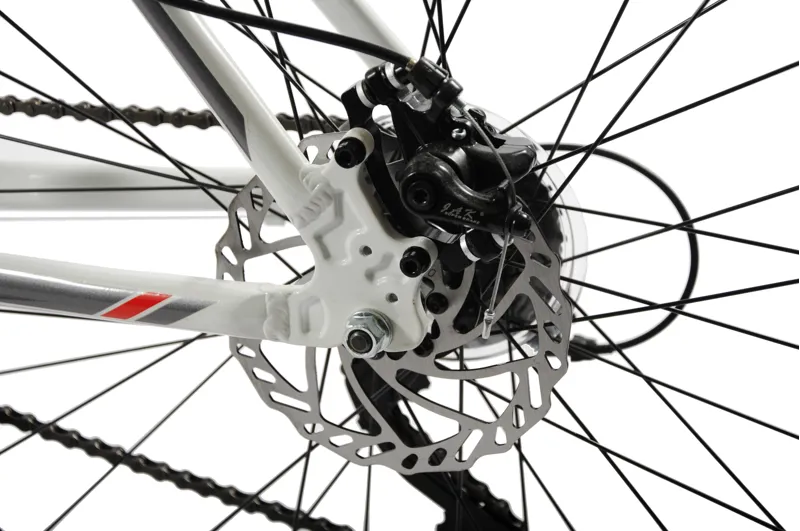 Ammaco Ridgeway 700c Sports Hybrid Bike White-2